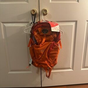 Osprey 22 Women's Hiking Backpack with Hydraulics Reservoir Orange NEW